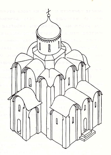 Церковь Михаила Архангела. Реконструкция Ю.П. Спегальского