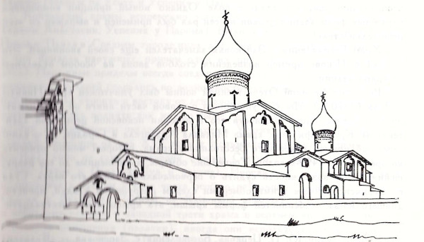 Церковь Богоявления с Запсковья. Проект реставрации Ю.П. Спегальского