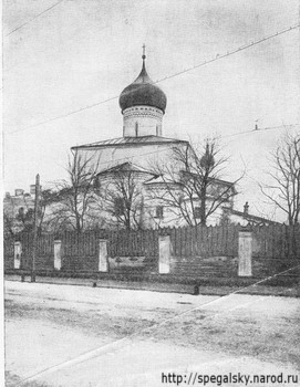 Церковь Василия на Горке. Восточный фасад. 1413 год.
