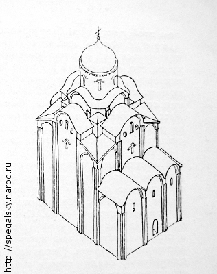 Троицкий собор 1365—1367 гг. Реконструкция