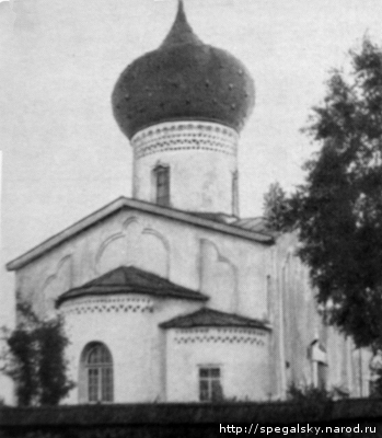 Церковь в селе Кобылье городище