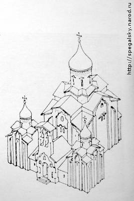 Церковь Козьмы и Дамиана с Примостья. Реконструкция.
