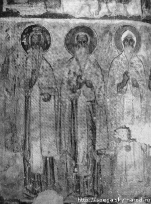 Фрески Снетогорского собора. Святые