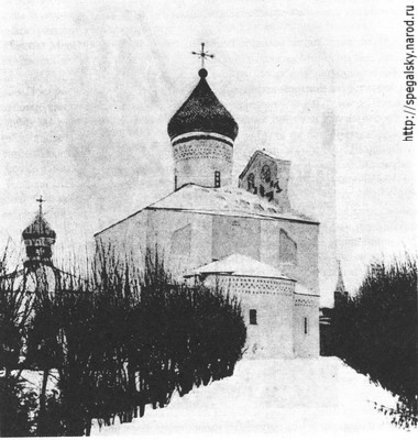 Рис.7. Псков. Церковь Сергия с Залужья.