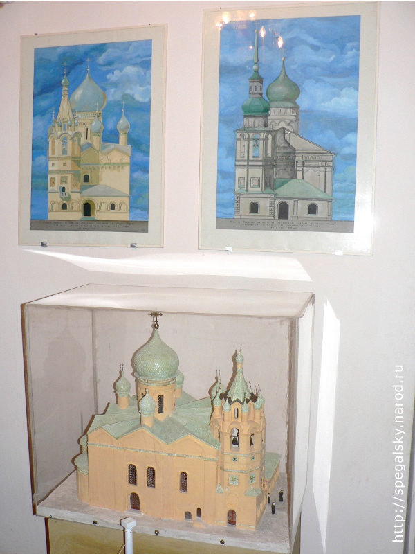 Церковь Одигитрии – памятник псковской архитектуры XVII века. Графическая реконструкция и макет